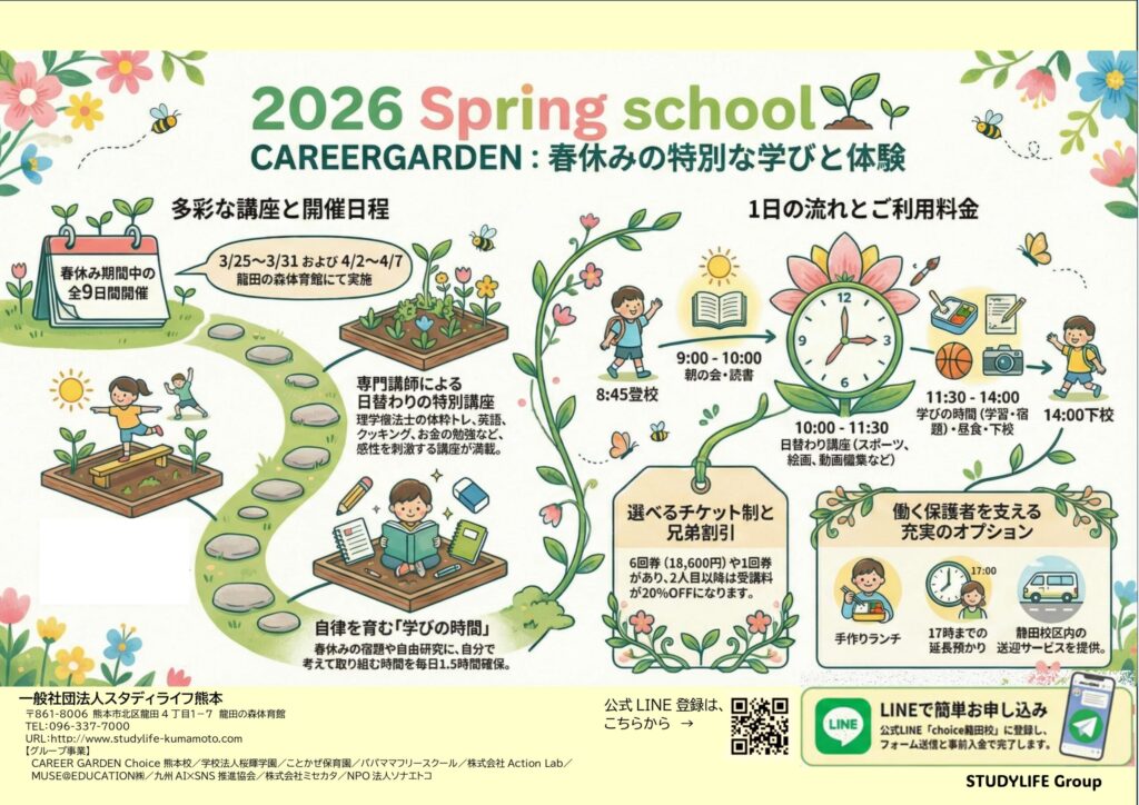 熊本 2026年 春 イベント こども