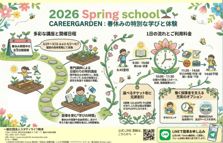 熊本 2026年 春　イベント　こども